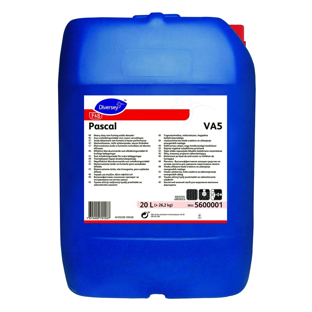 Detergent detartrant puternic Pascal  Diversey  26.2 kg